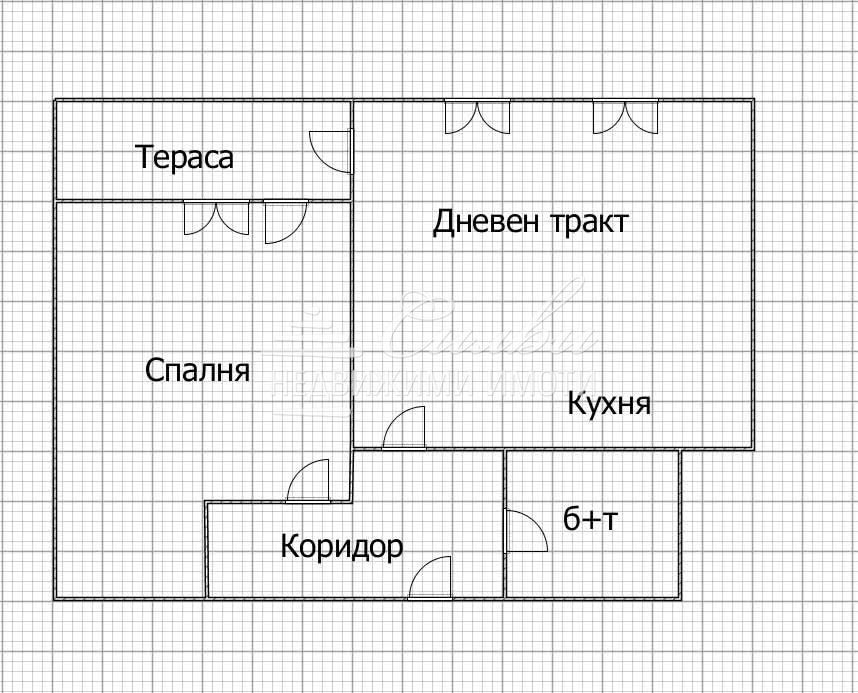 Продава се Двустаен апартамент в Търговище, Вароша - 58 кв.м за 1126 €/кв.м - Снимка #3