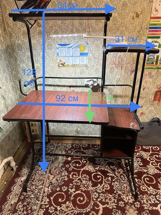 Школьная парта, стол для компьютера, лофт стол