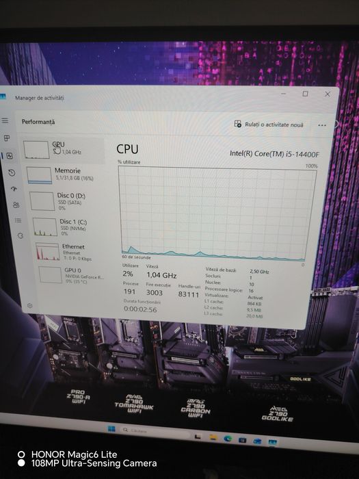 Pc gaming montat nou
