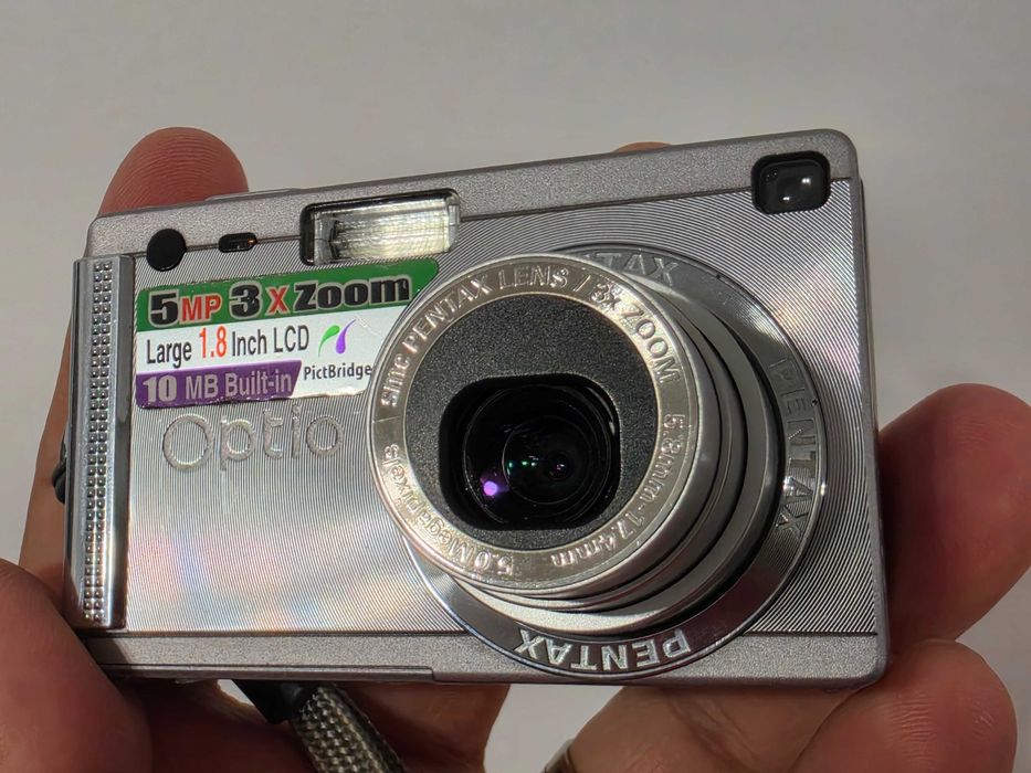 Aparat foto digital compact Pentax Optio S5i 5MP 3x Zoom