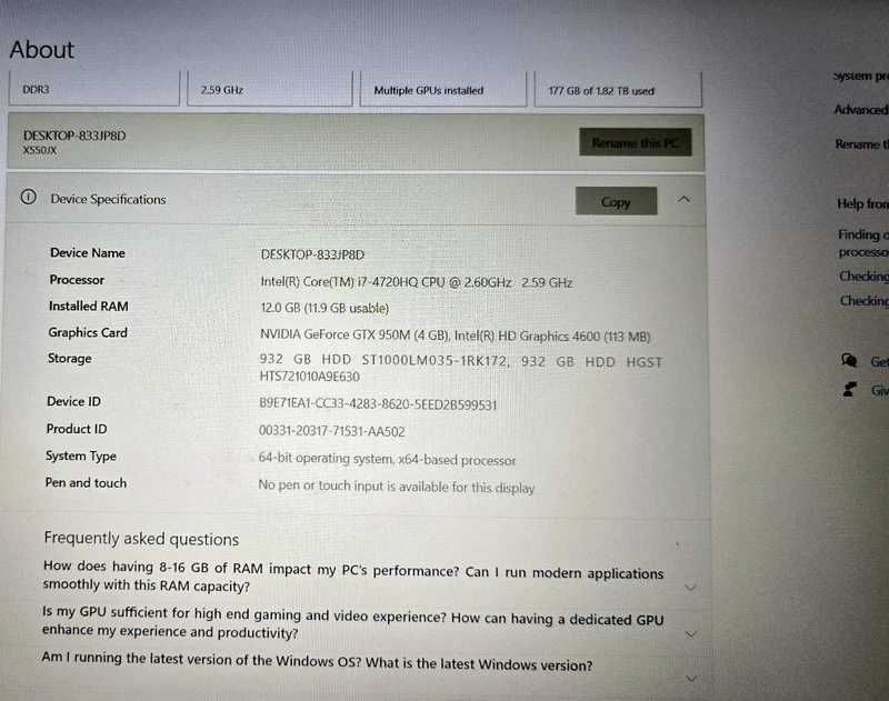 Vând laptop ASUS F550J
