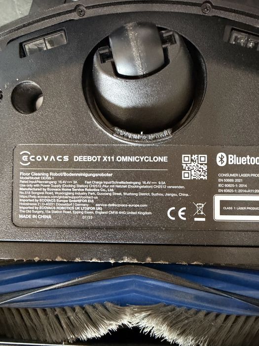 Aspirator robot DEEBOT X11 OmniCyclone Ecovacs, 19500Pa
