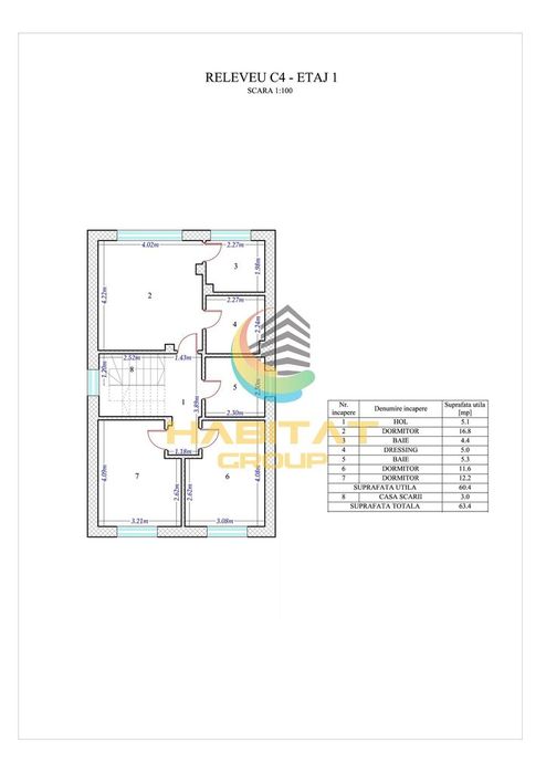 Tunari Vila individuala 4 camere PREMIUM 149 mp ACTE GATA