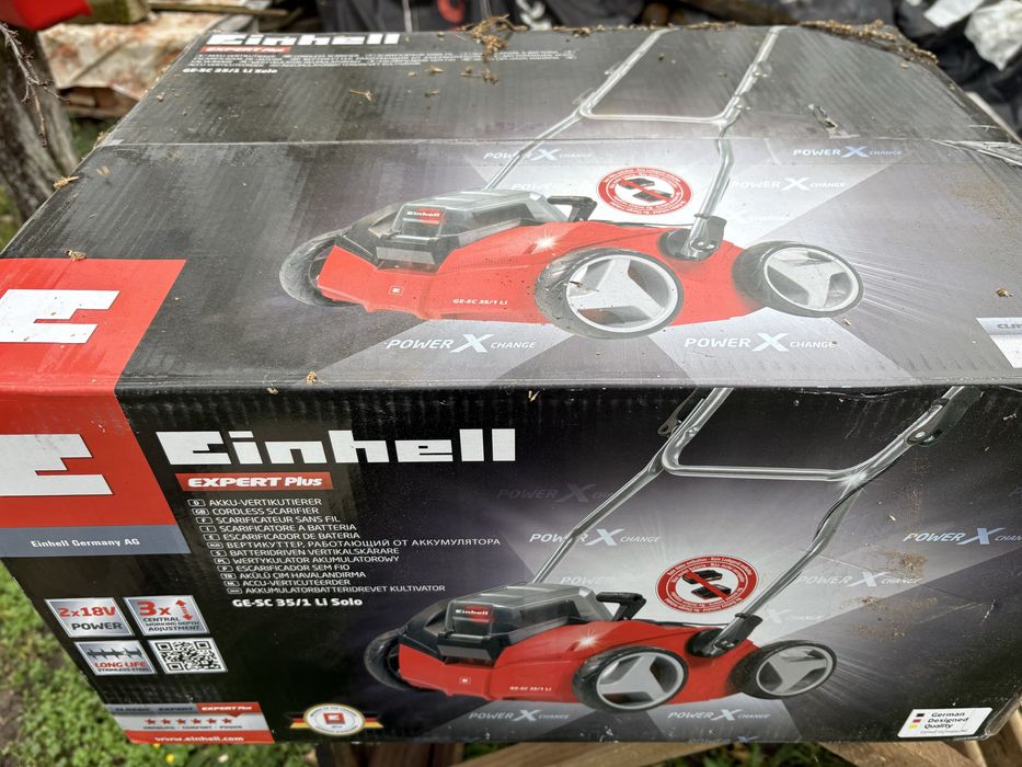 Scarificator Einhell pe acumulatori