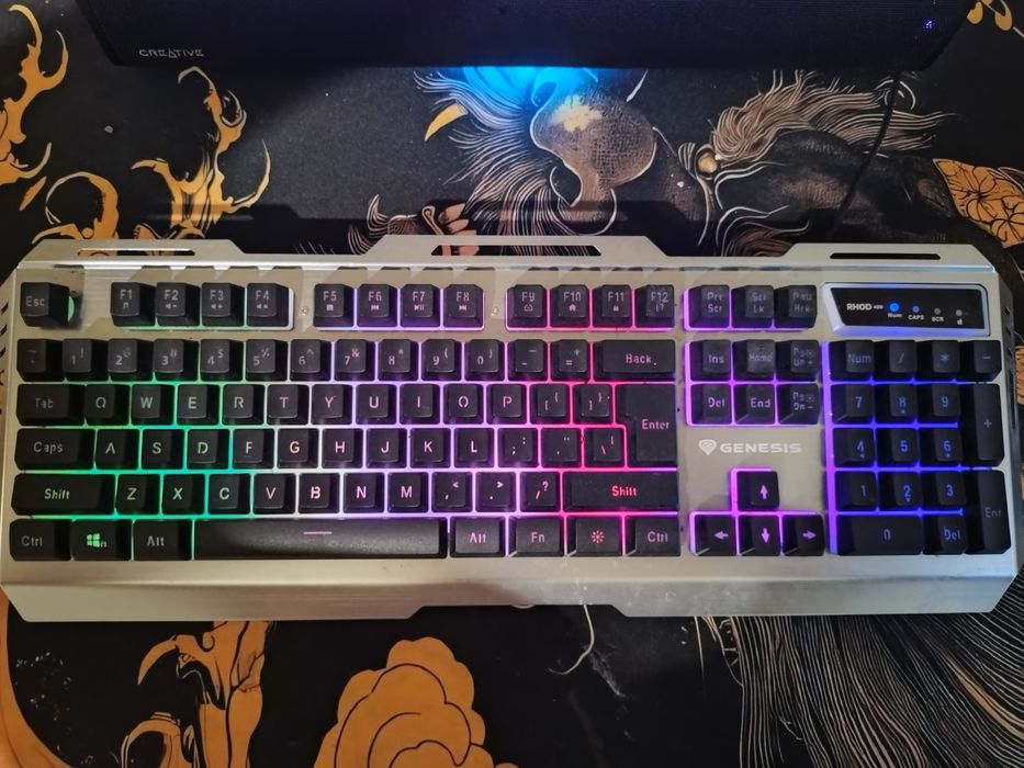 Клавиатура Genesis Rhod 420 RGB – мембранна