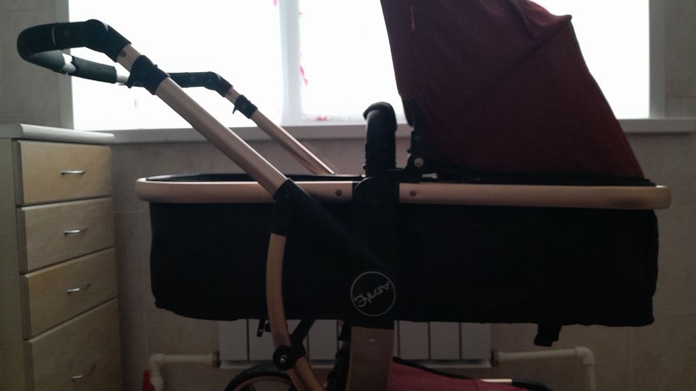 Детская коляска зима лето