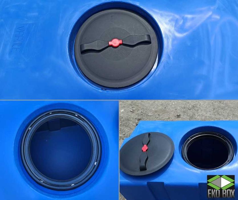 Резервоари/бидони/цистерни с плътен капак за каравани, кемпери, лодки.