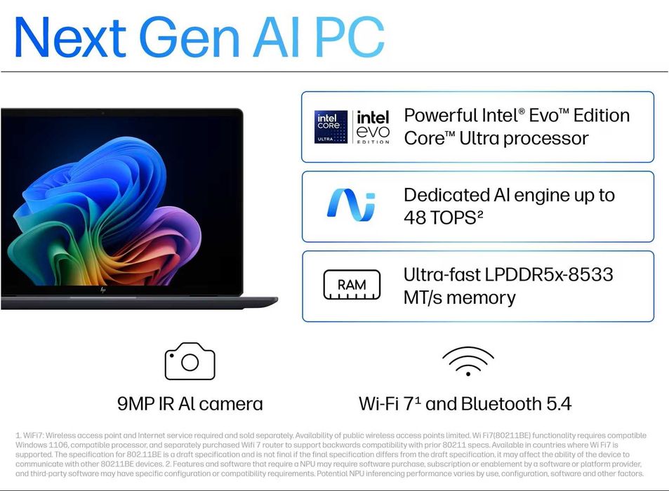 HP OmniBook Ultra Flip 14" – Intel Core Ultra 7 / 32GB RAM