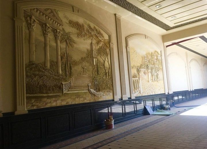 Рассом Барелеф венецияанка