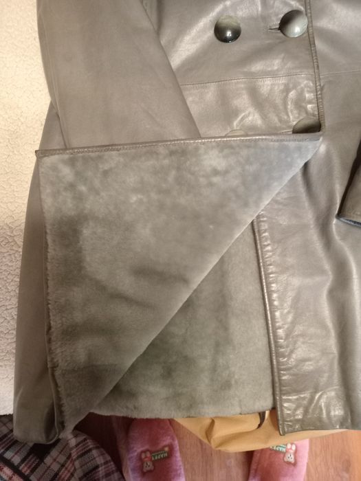 Продам кожаную дубленку