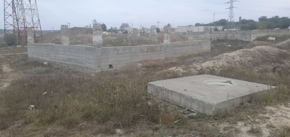 Vând temelie turnată 87m² cu teren de 274m²