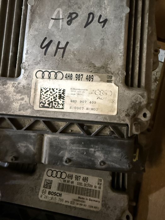 Компютър двигател Audi A8 D4 4.2 TDI ECU 4H0907409D Bosch