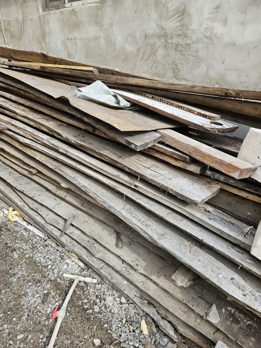 Доска необрезная бу