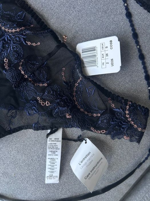 Set lenjerie Aubade Paris nou cu etichete 75B si S