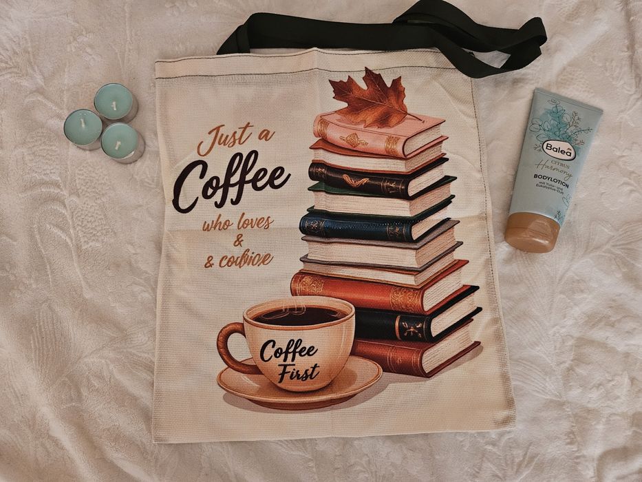 Платнени чанти с надпис