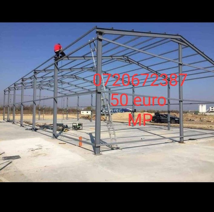 Structuri metalice pentru depozite, garaje și spații de depozitare