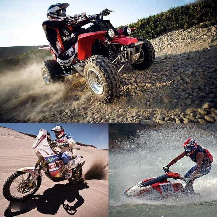 Каска Крос Мотор/Скутер/Бъги/Вело/АТВ с Очила-YF889