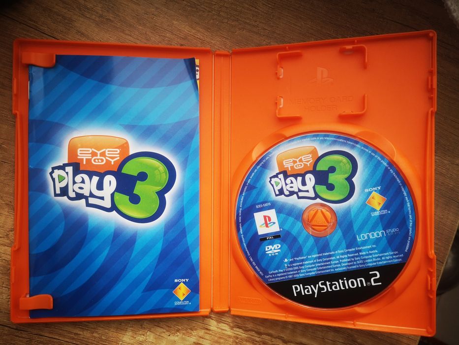 Oригинална игра за Playstation 2 Eye Toy Play 3