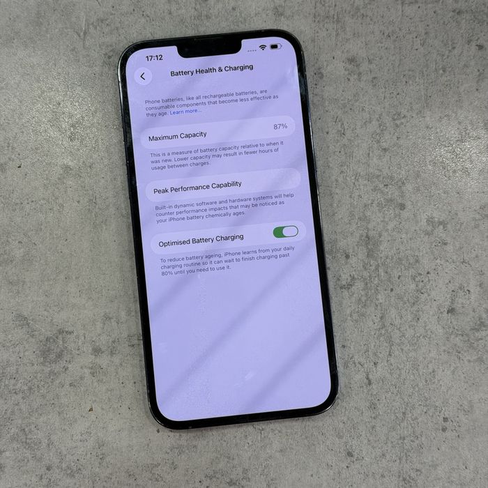 iPhone 13 Pro Max 128 87%