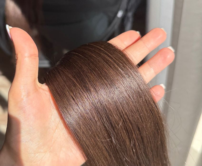 Естествена коса ( нови екстеншъни )