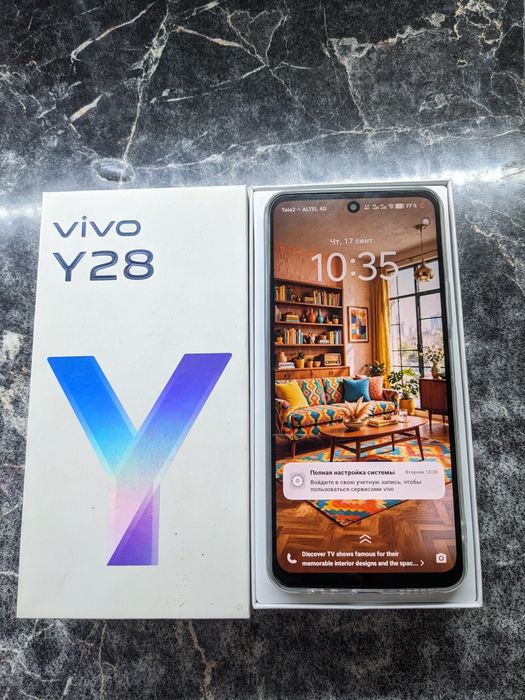 Vivo y28 смартфон 128гб андроид 16