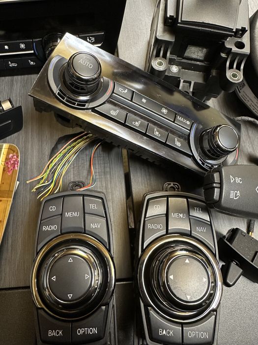 Vand pachet ceramic bmw f01,f10 joystick,idrive navigatie,panou clima
