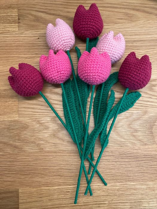 Lalele crosetate handmade