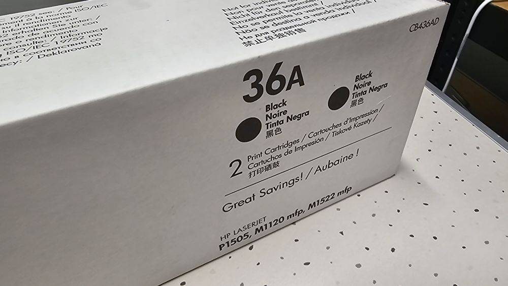 Cartus HP 36A Cb436 AD original, 2 bucati in cutie