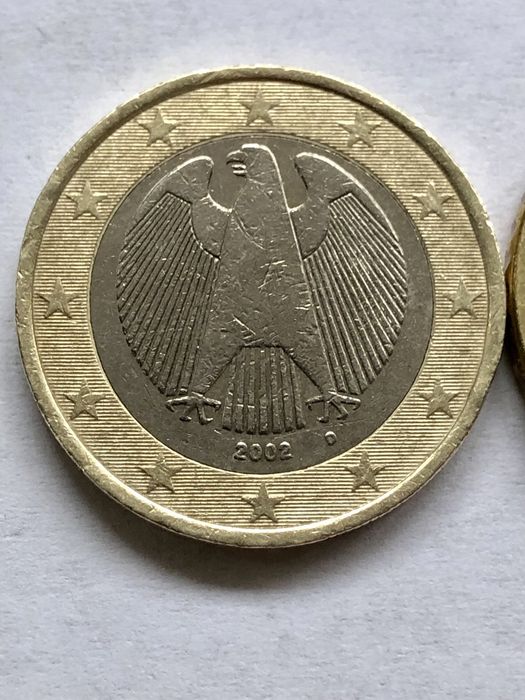 1€ , 0,50€ ,0,20€ емисия 2002 г. Германия