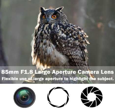 BENOISON 85 мм f1.8 портретен обектив, F обектив за Nikon