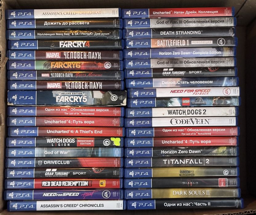 Топовые Игры на дисках / PS4 и PS5 / для PlayStation