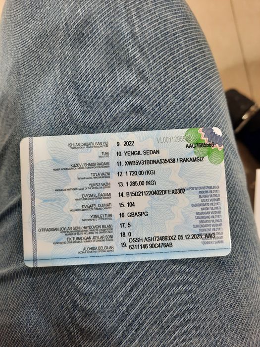 2022 qora jentra mexanik qredit davom qilishga
beriladi faqat metani b