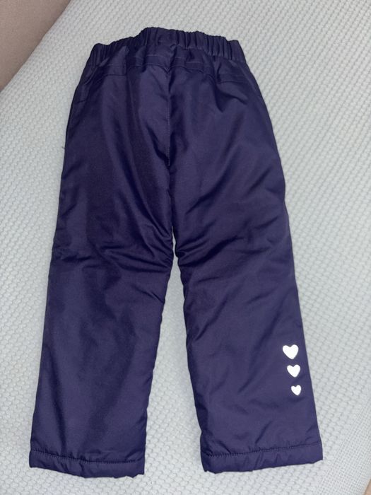 Утепленные брюки для девочки ( размер  98  )