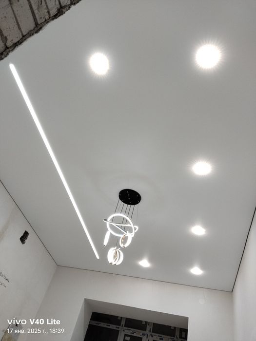 Натяжные потолки