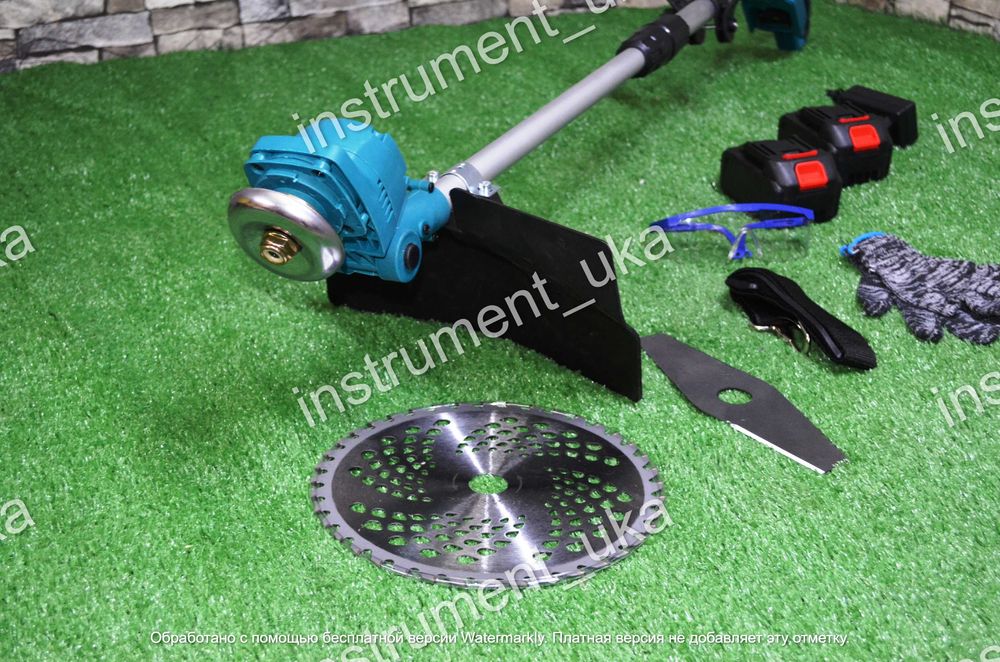 Триммер на аккумуляторе 21в