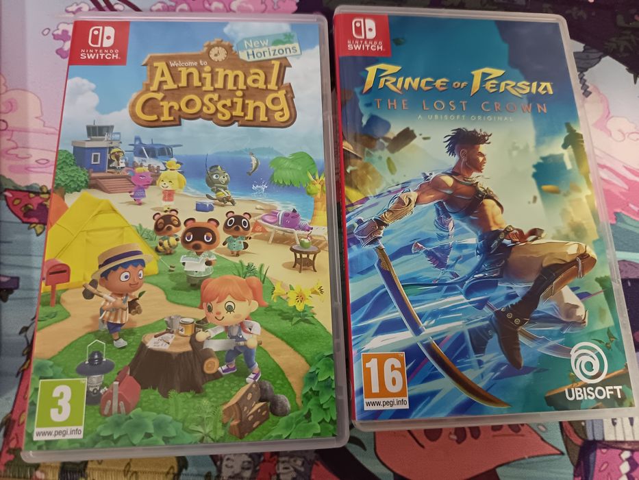 Animal crossing new horizons , Prince of Persia