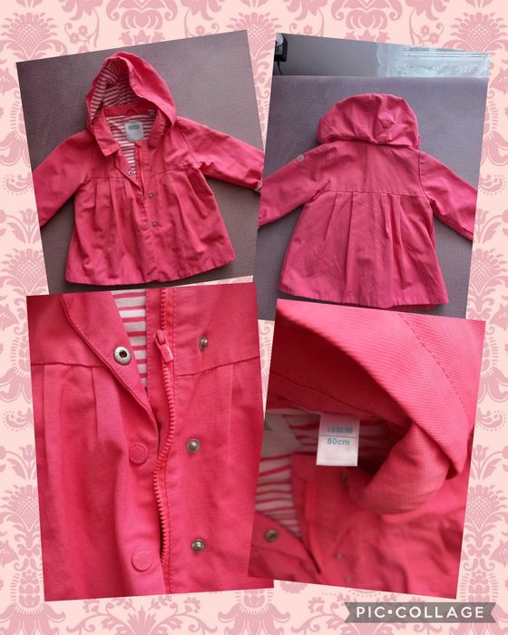 Рокля комплект боди тренч дънки 86 см H&M,George,Koton,Zara,Garanimals