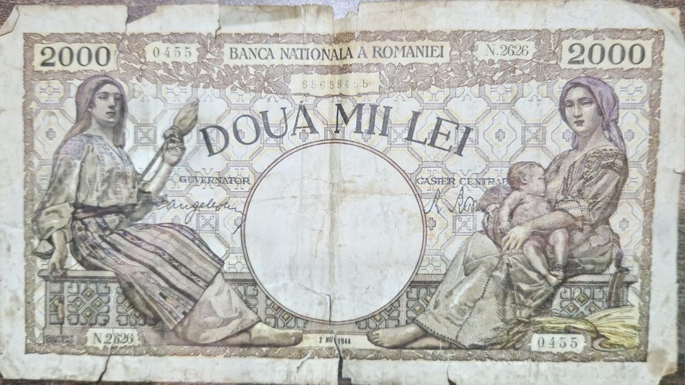 Vând bancnote din perioada 1943-1947