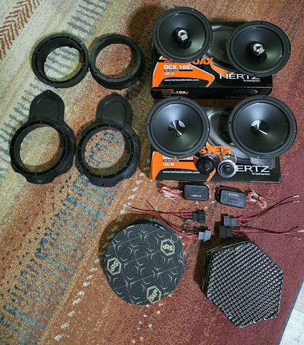 Pachet difuzoare auto Hertz Dieci dedicat Volkswagen Passat B6/CC