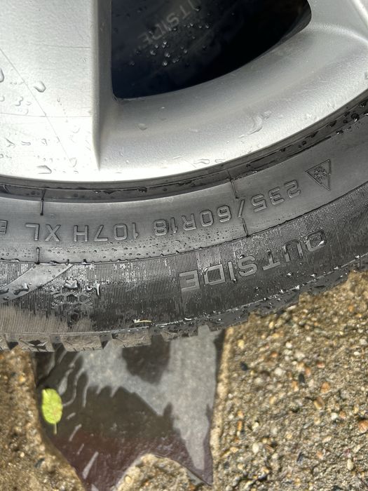 Vând set jante+anvelope 18 Hyundai Santa Fe