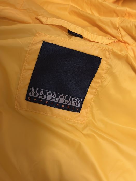 Geaca Napapijri Marimea L Hornelen Noua Galben Ski Termo Tec Nou