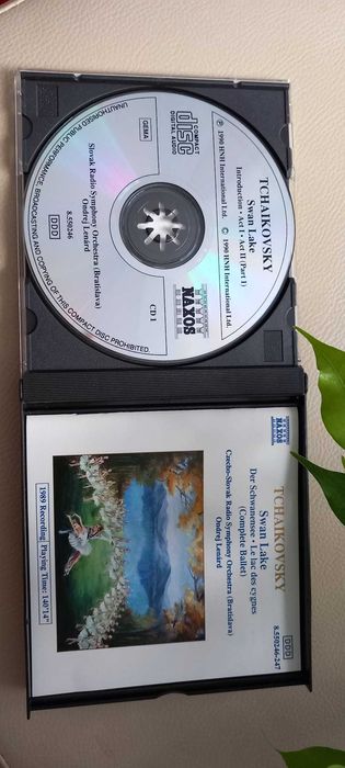 2xCD muzica clasica pentru colectionari: Lacul lebedelor Tchaikovsky