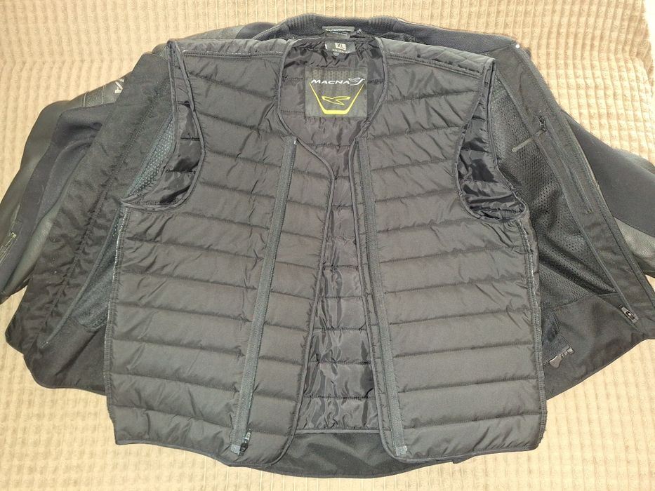 Geaca moto piele Macna Exone