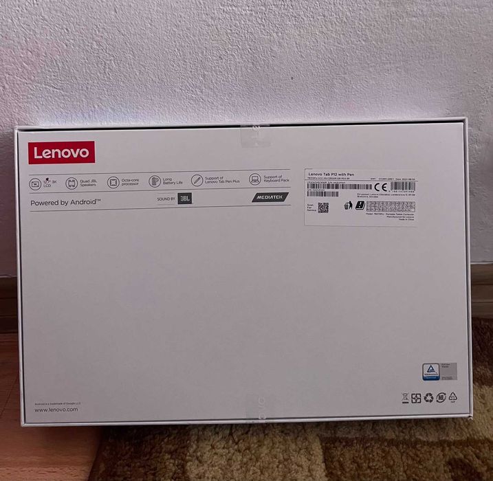 Tableta Lenovo Tab P12 cu Tab Pen Plus