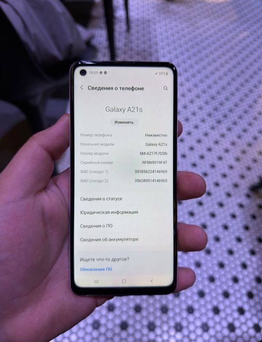 Продам Самсунг А21s 32gb