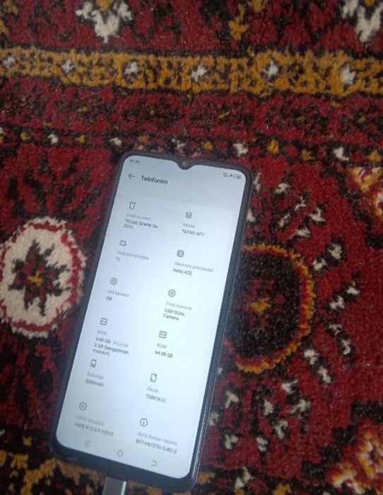 Tecno Spark go 2023 sotiladi