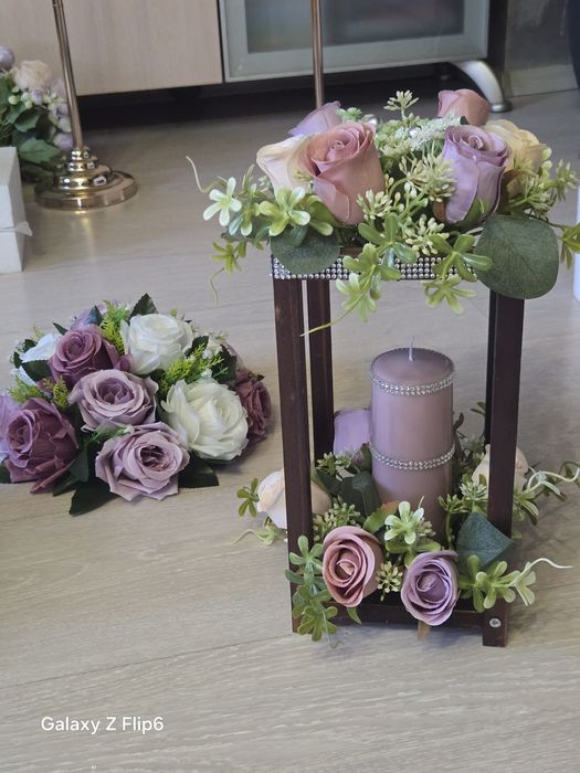 Уникална декорация за дома: Фенери с пролетна украса