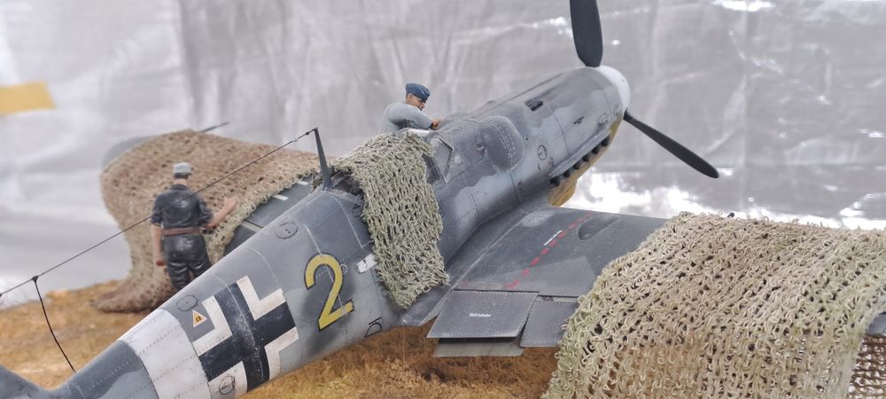 Сборная модель самолёта BF-109 G-6