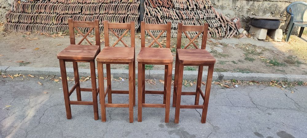 Бар столове с облегалка