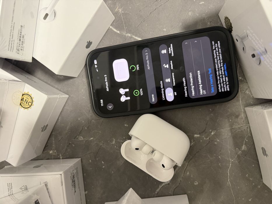 Casti Wireless AirPods Pro 3 | Noise Cancelling | Livrare Rapida